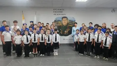 Мурал в честь героя СССР открыли в сельской школе на Ставрополье
