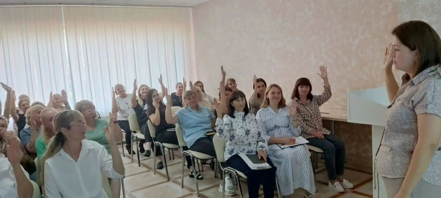 Михайловск: детский сад №34 поддержал акцию профсоюзов «За достойный труд!»