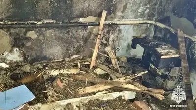 Трое мужчин пострадали при пожаре в частном доме в посёлке на Ставрополье