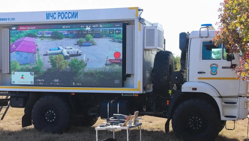 Подвижный пункт управления губернатора развернули на Ставрополье