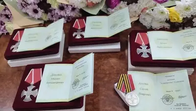 В Андроповском округе семьи погибших бойцов СВО получили государственные награды