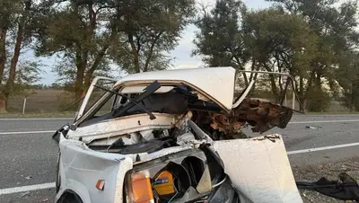 В тройном ДТП на Ставрополье погиб водитель и ранены ещё два человека