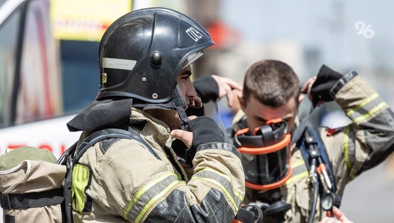 Один человек погиб при пожаре в жилом доме Георгиевска 14 октября