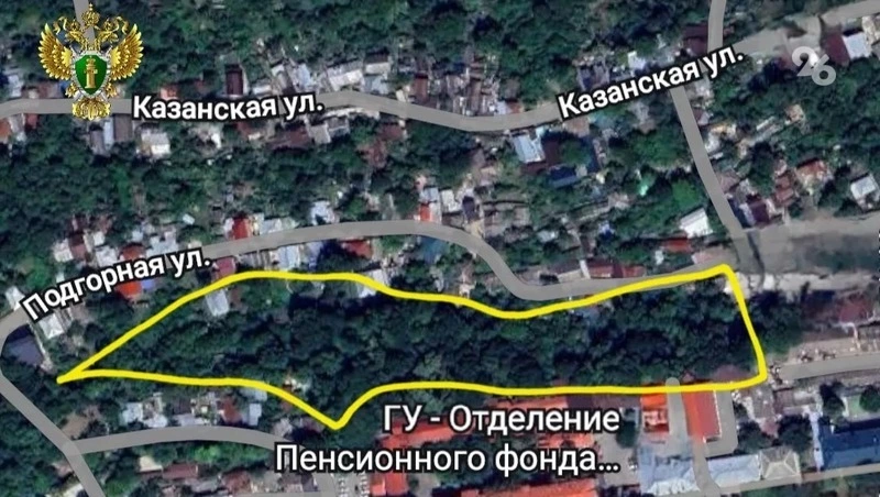 Последствия оползня в Ставрополе устранят по требованию прокуратуры