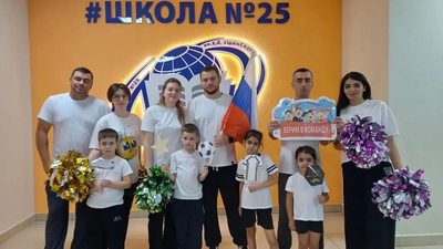 В Михайловске (район Гармония) прошли соревнования «Вместе с папой»