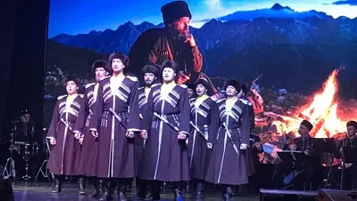 Фольклор гребенских казаков прозвучал в «Милославных местечках» в Ставрополе