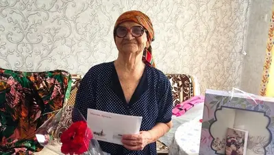 Путин поздравил труженицу тыла из Будённовского округа с 96-летием
