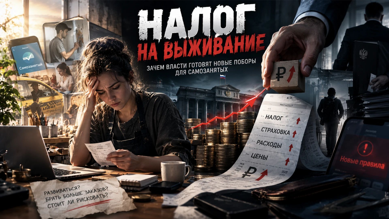 Новые поборы для самозанятых в Москве: что меняют и чем это грозит