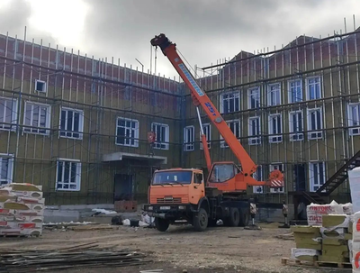 В Михайловском детский сад на 300 мест готов на 60%