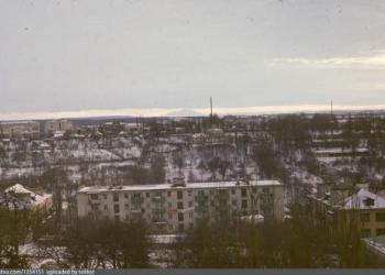 Вид на гору Эльбрус из Ставрополя