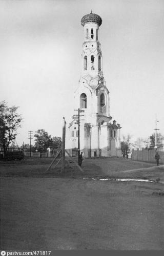 Ворошиловск. Колокольня Казанского собора