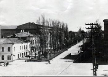 Вид на проспект Ворошилова