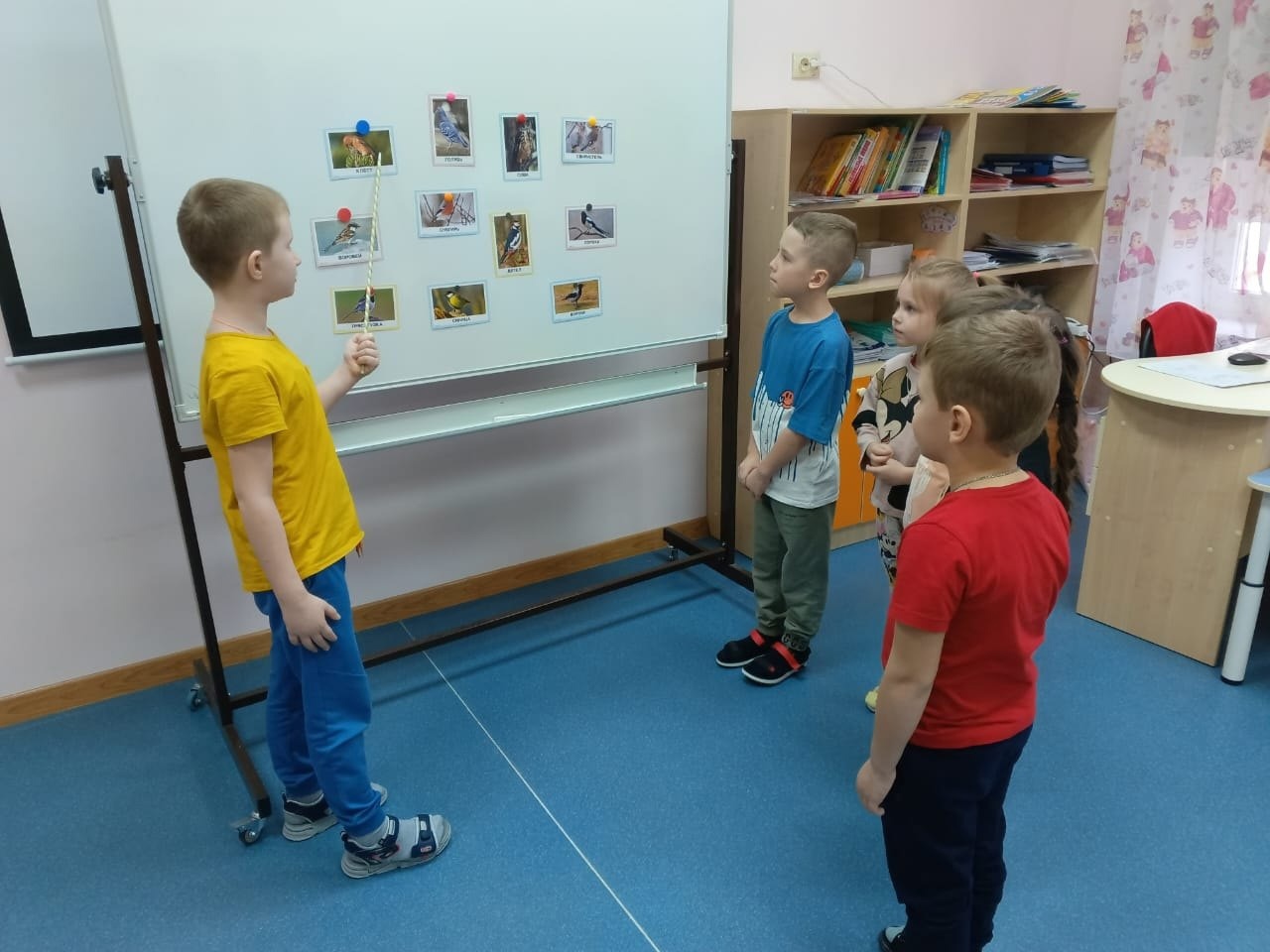 МБДОУ "Детский сад № 34" воспитанники подготовительной группы № 7 узнают о разнообразии птиц